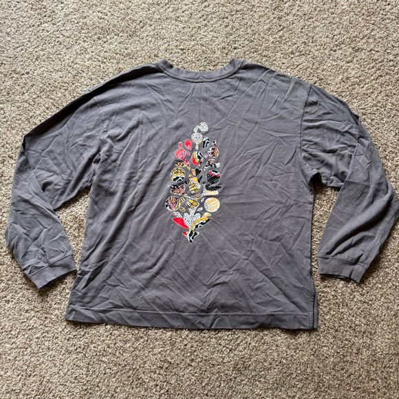 Free People Hustle Logo Layer NWT Size Small Wildflower Combo FP Movement - Picture 5 of 6